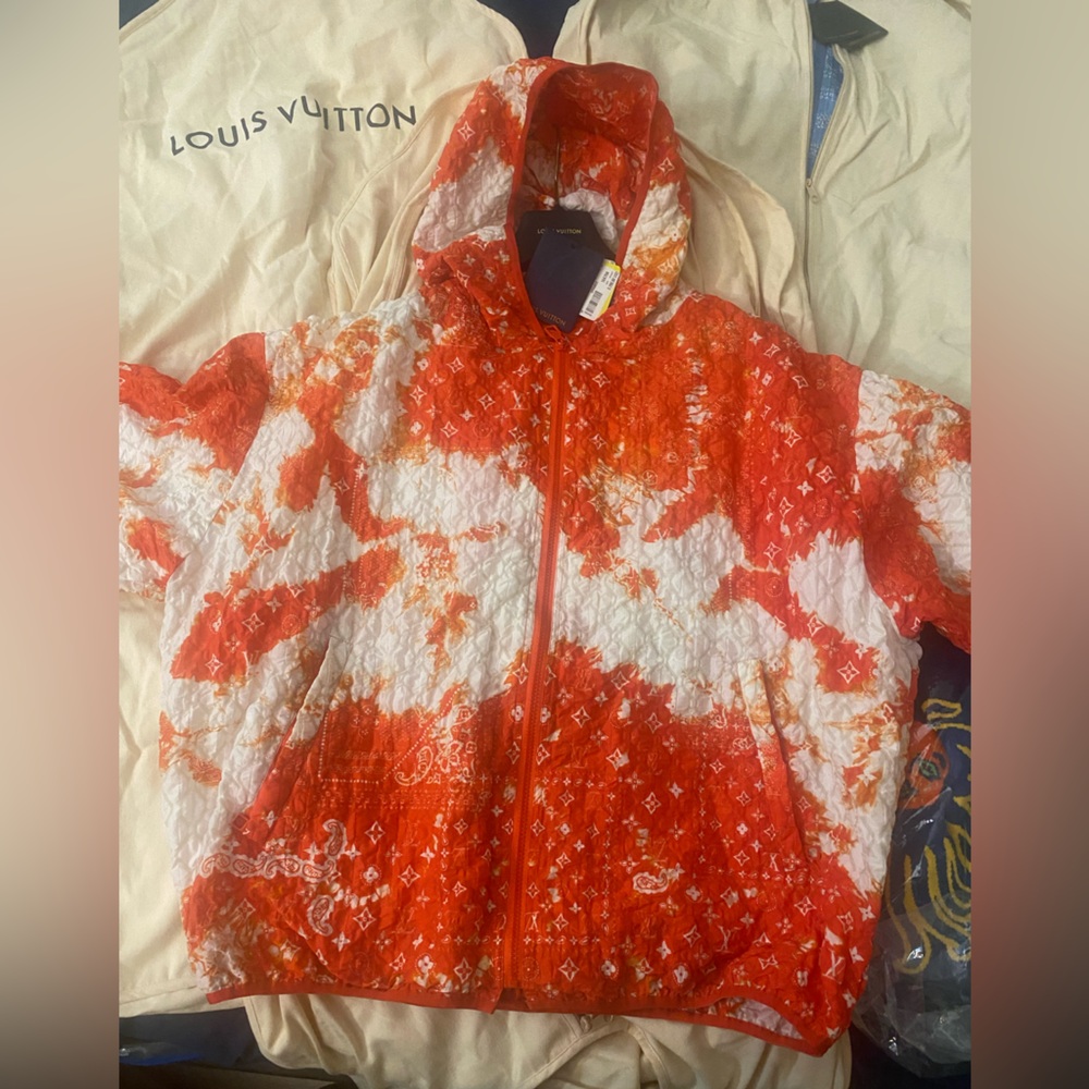 Louis Vuitton Monogram Bandana Windbreaker Jacket
